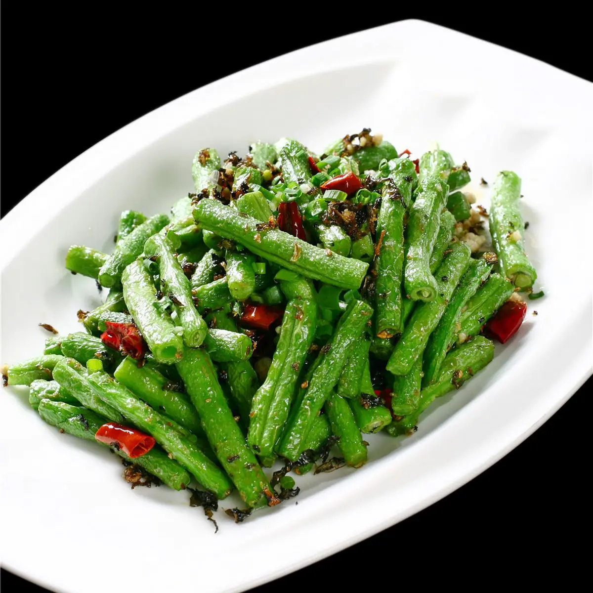 dry fried string beans 1502干煸四季豆